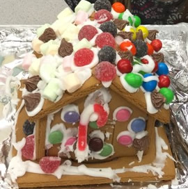 gingerbread house